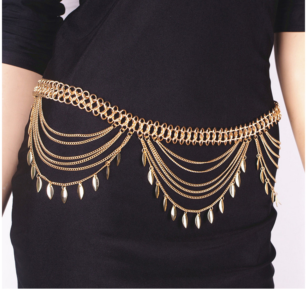 Body Jewelry Indian - Vintage Boho Ethnic Charm Waist Belly
