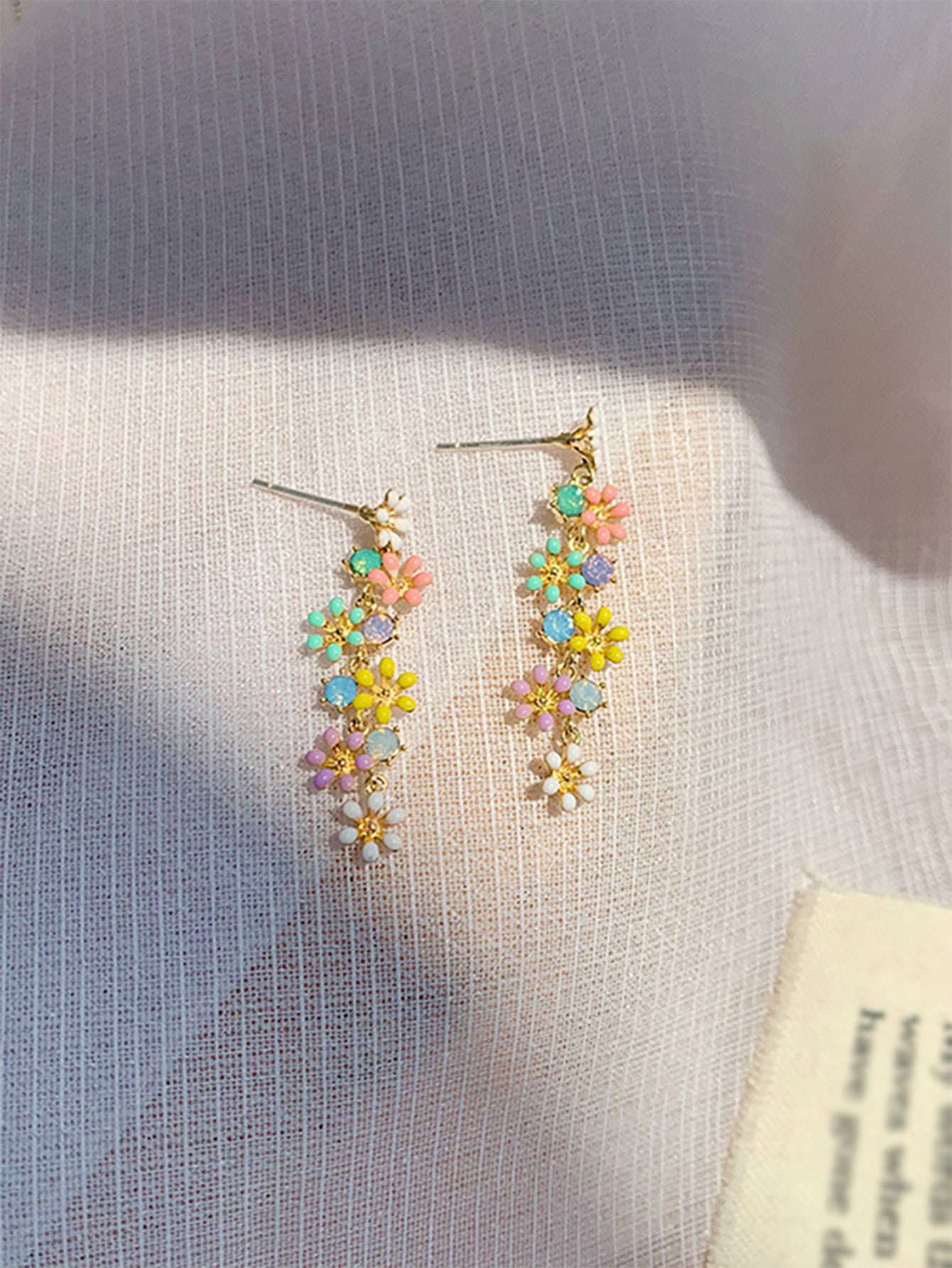 Body Jewelry And Earrings - Andkiss 1pair Flower Tassel Earrings Valentines,Mom,Mother,Mother's
