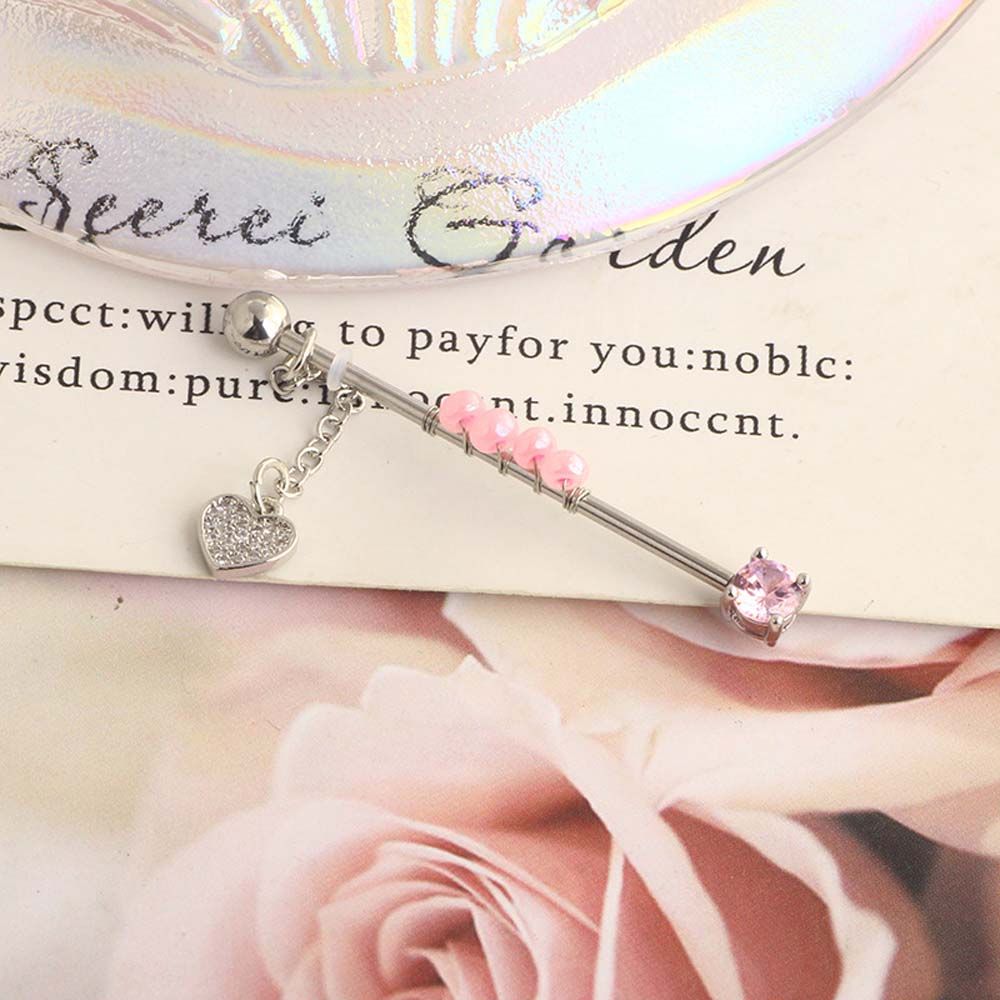 Arrow Barbell Heart Pendant Tr - đánh giá và giá Industrial Barbell Long