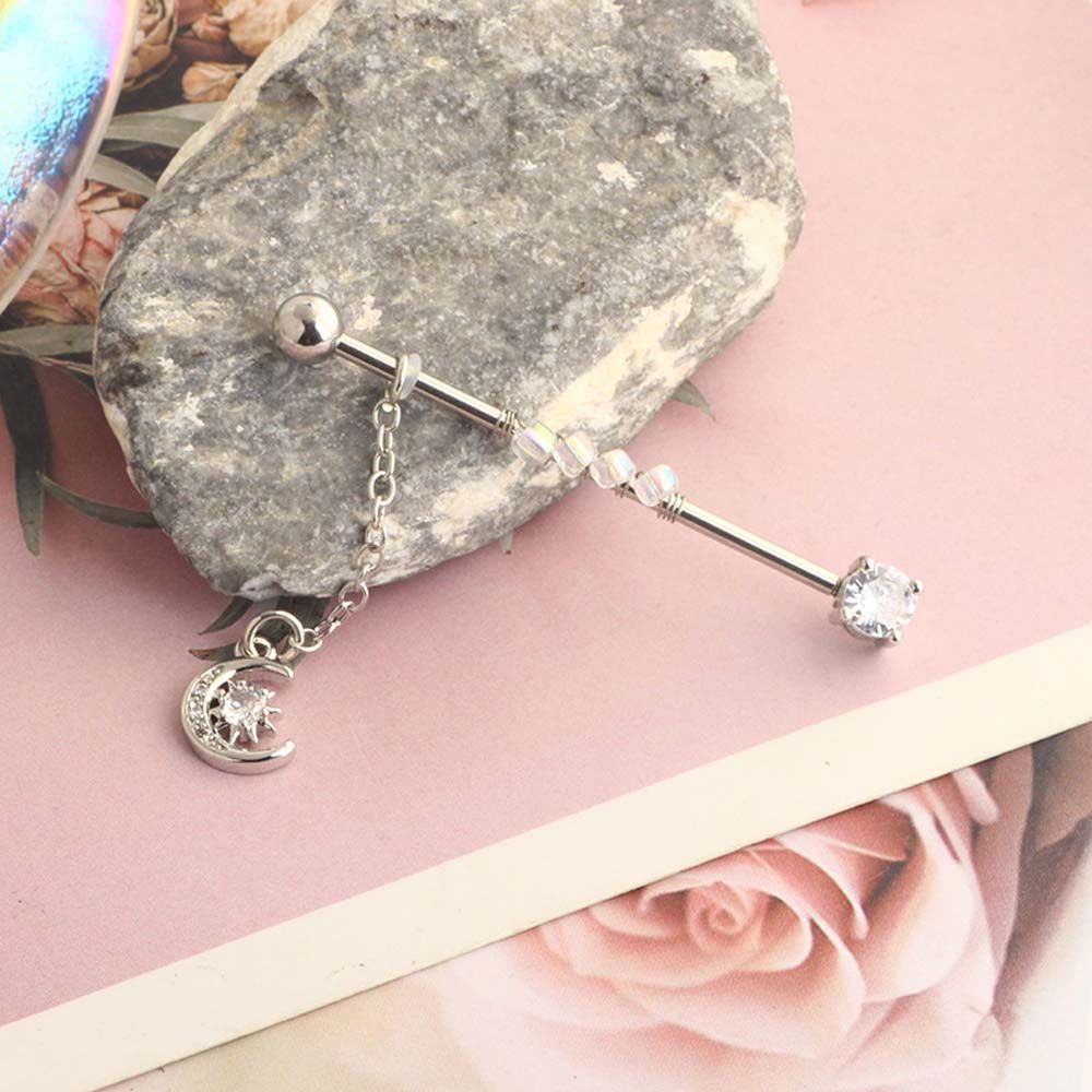 Arrow Barbell Heart Pendant Tr - đánh giá và giá Industrial Barbell Long