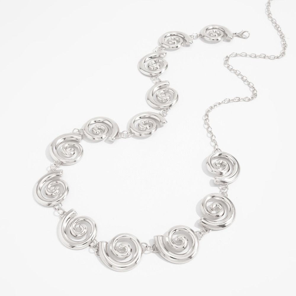 Hollow Out Spiral Circle Waist - đánh giá và giá Body Jewelry Rings