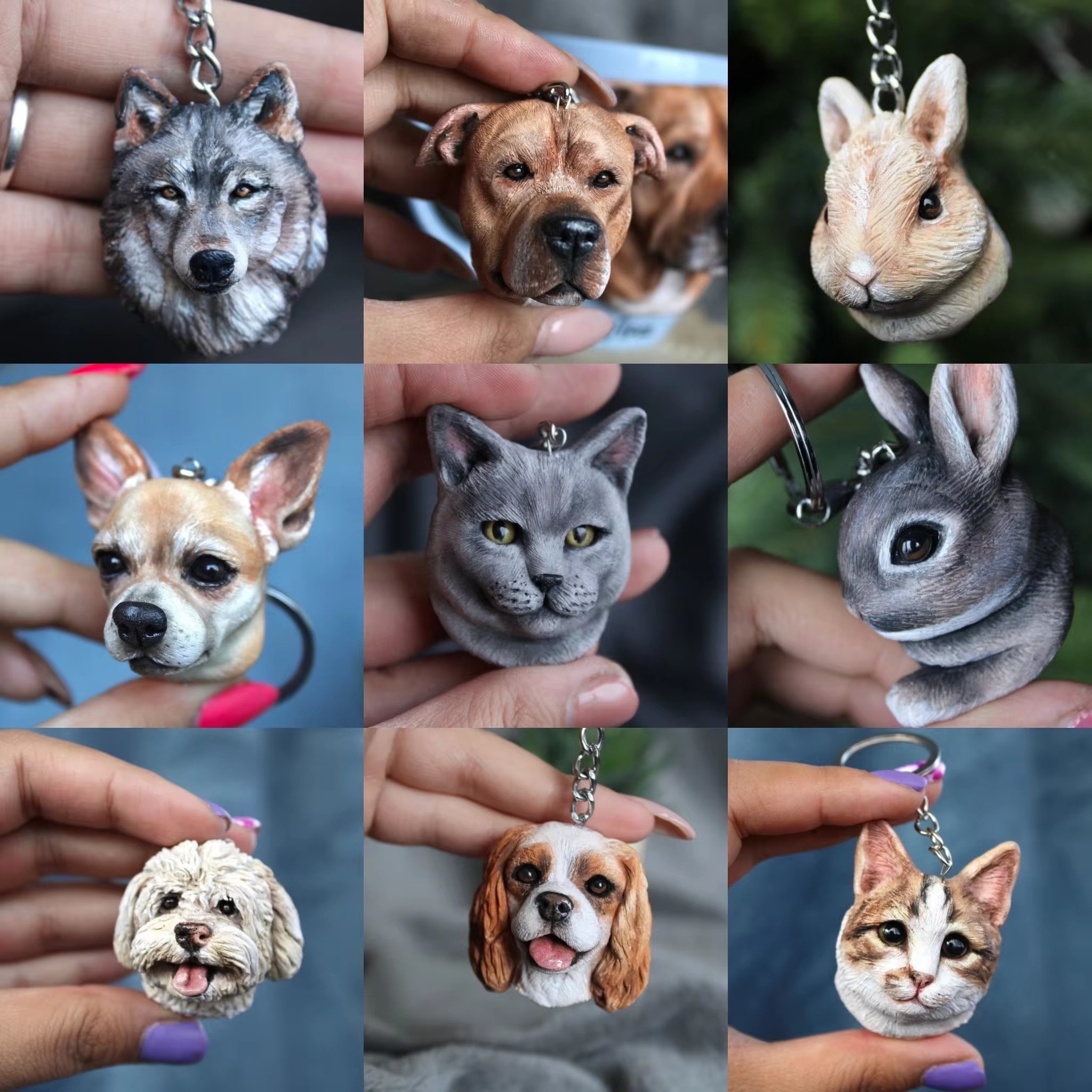 Custom 3D Pet Photo Jewelry Cu - đánh giá và giá Body Jewelry Ideas