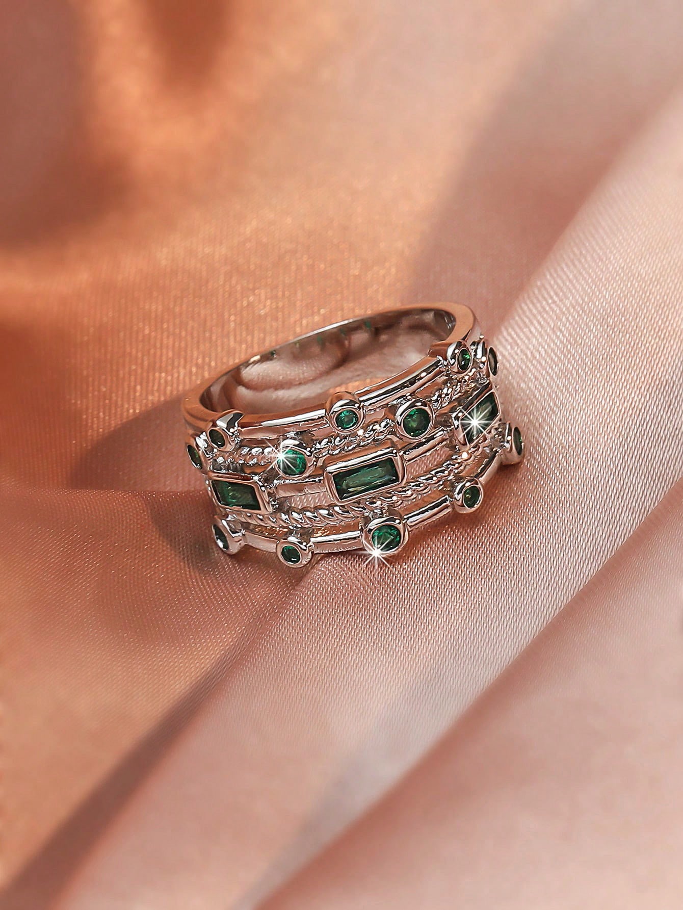 1pc Elegant Blue Cubic Zirconi - đánh giá và giá Body Jewelry Rings