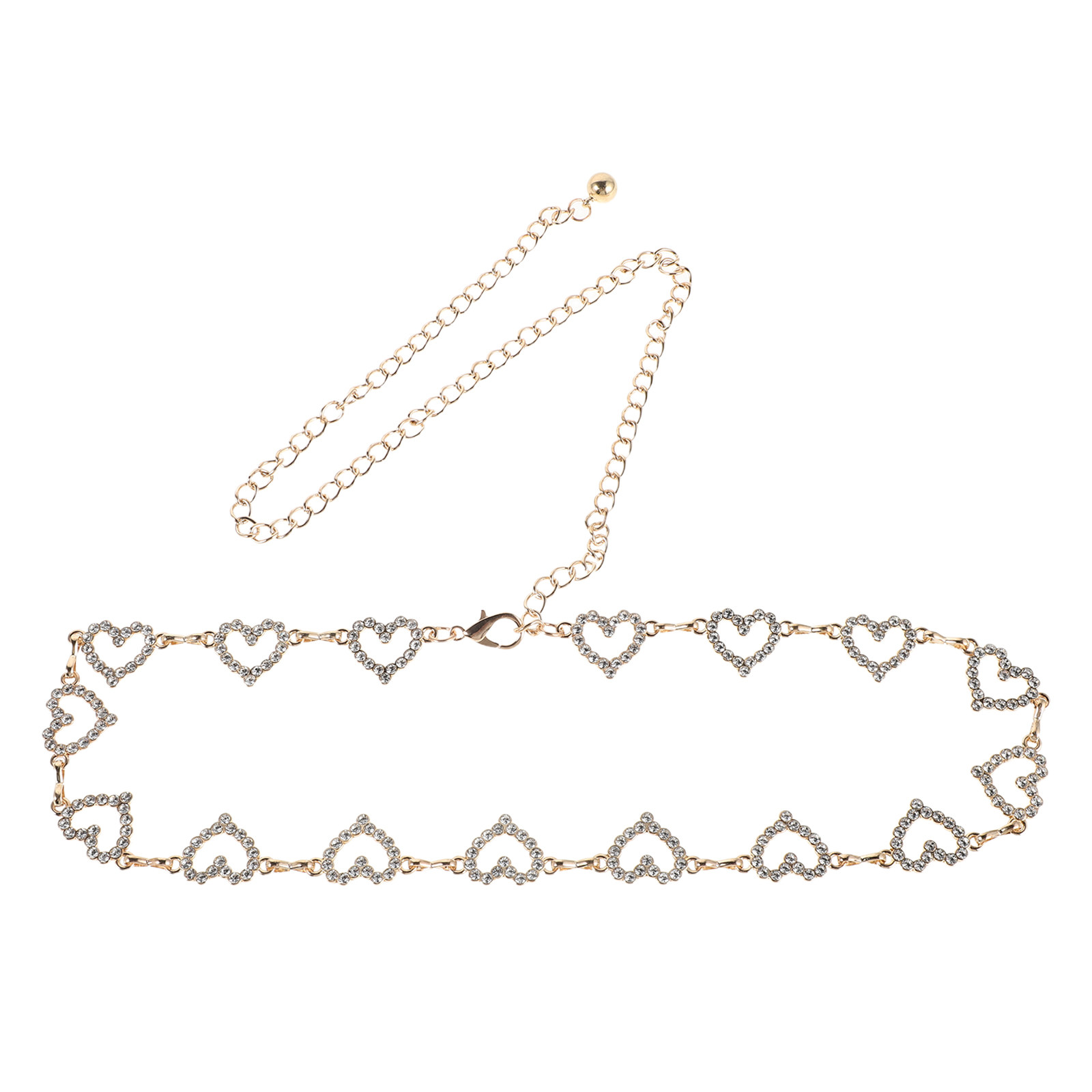 Women Heart Rhinestone Waist C - đánh giá và giá Body Jewelry Beach