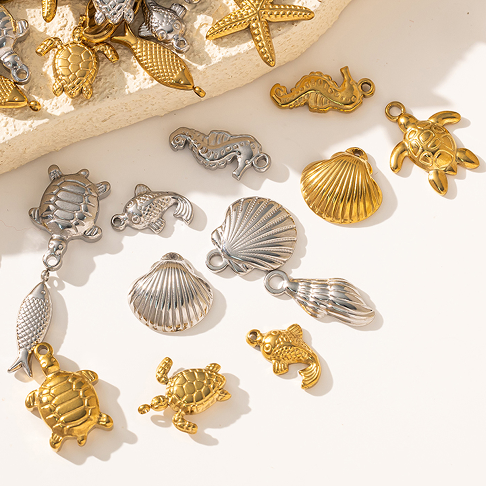 10pcs Stainless Steel Summer B - đánh giá và giá Body Jewelry Beach
