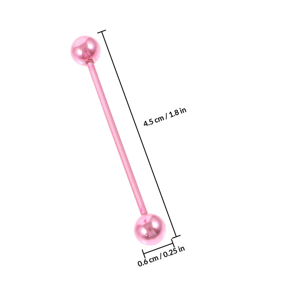2Pcs Ear Cartilage Needle Stai - đánh giá và giá Industrial Barbell Long