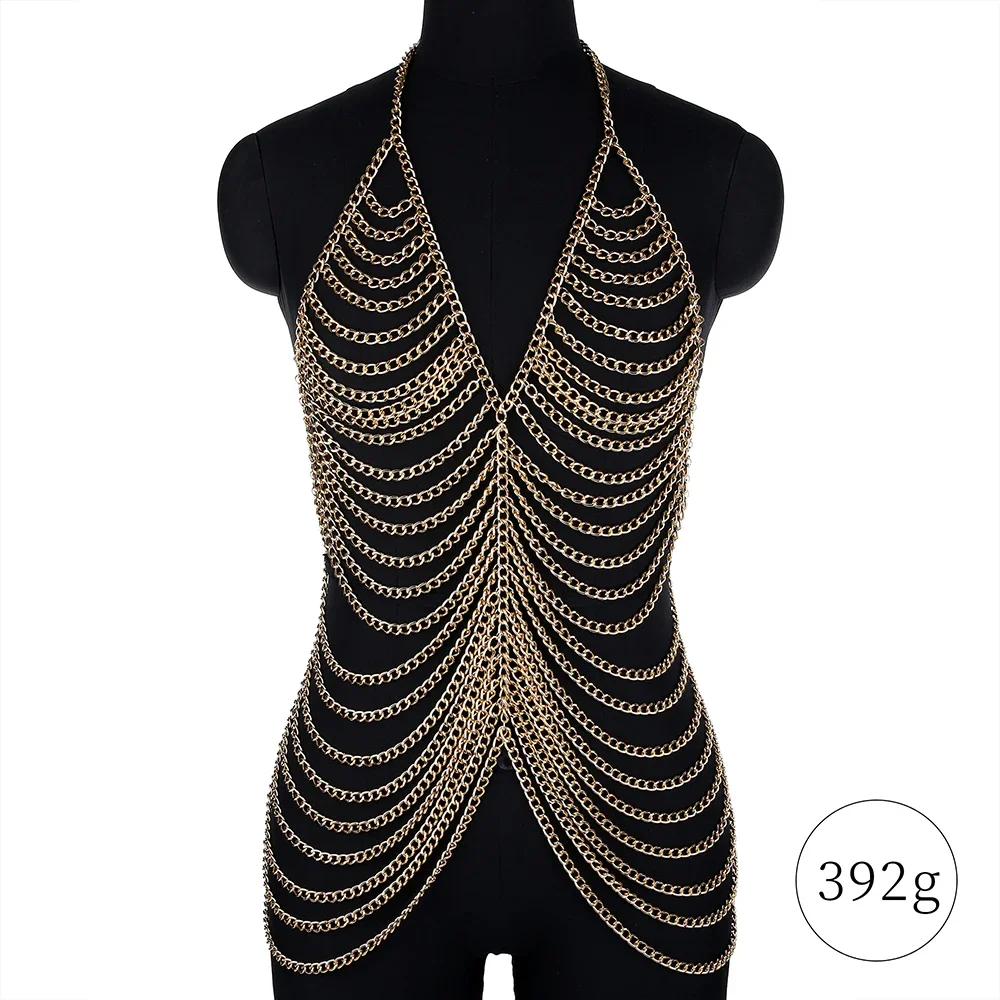 Sexy Metal Body Chain Dress Fo - đánh giá và giá Body Jewelry For Backless Dress