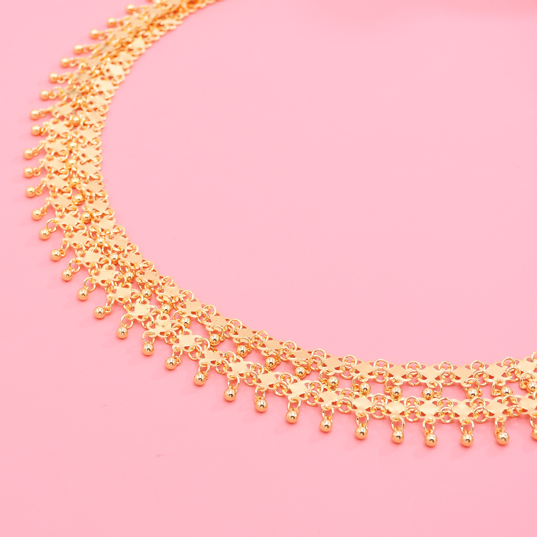 Golden Beads Tassel Shoulder C - đánh giá và giá Body Jewelry Indian