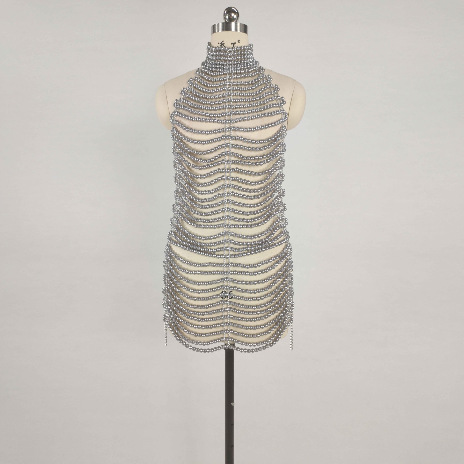 Women's Tank Tops Pile Collar  - đánh giá và giá Body Jewelry For Backless Dress