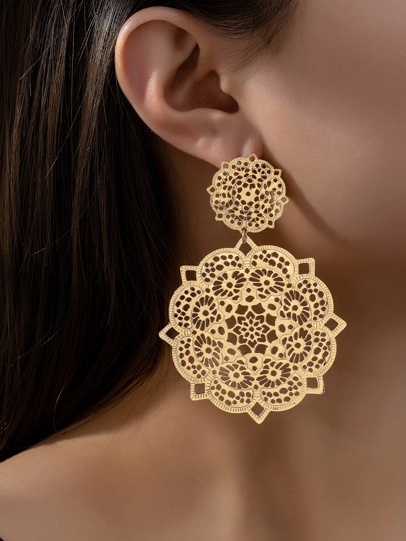 2pcs/Set Exaggerated European  - đánh giá và giá Body Jewelry And Earrings