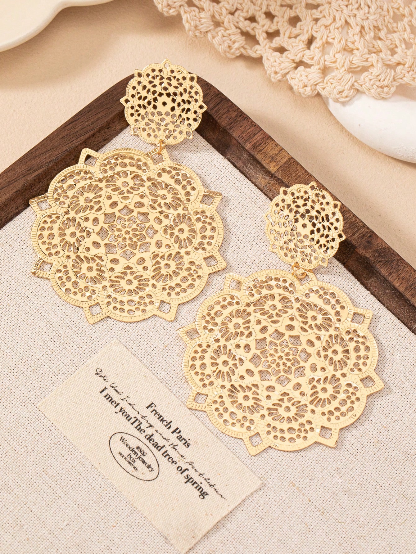 2pcs/Set Exaggerated European  - đánh giá và giá Body Jewelry And Earrings