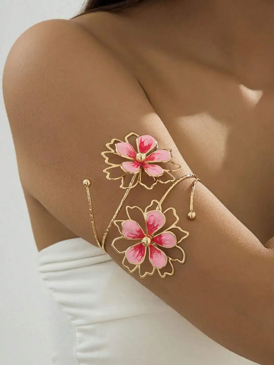 Floral Pearl Necklace Earring  - đánh giá và giá Body Jewelry Rings