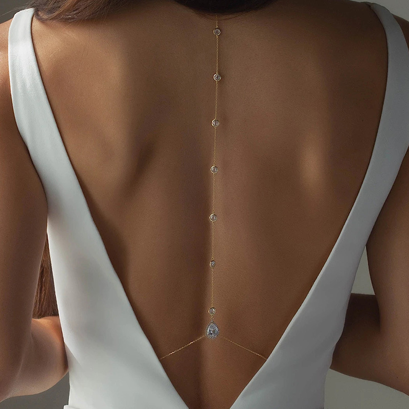New Star Back Chain Body Jewel - đánh giá và giá Body Jewelry For Backless Dress