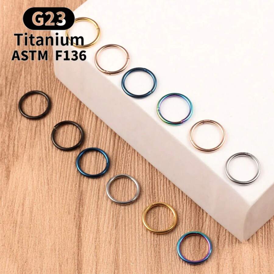 G23 Titanium Small Circle Nose - đánh giá và giá Body Jewelry Rings