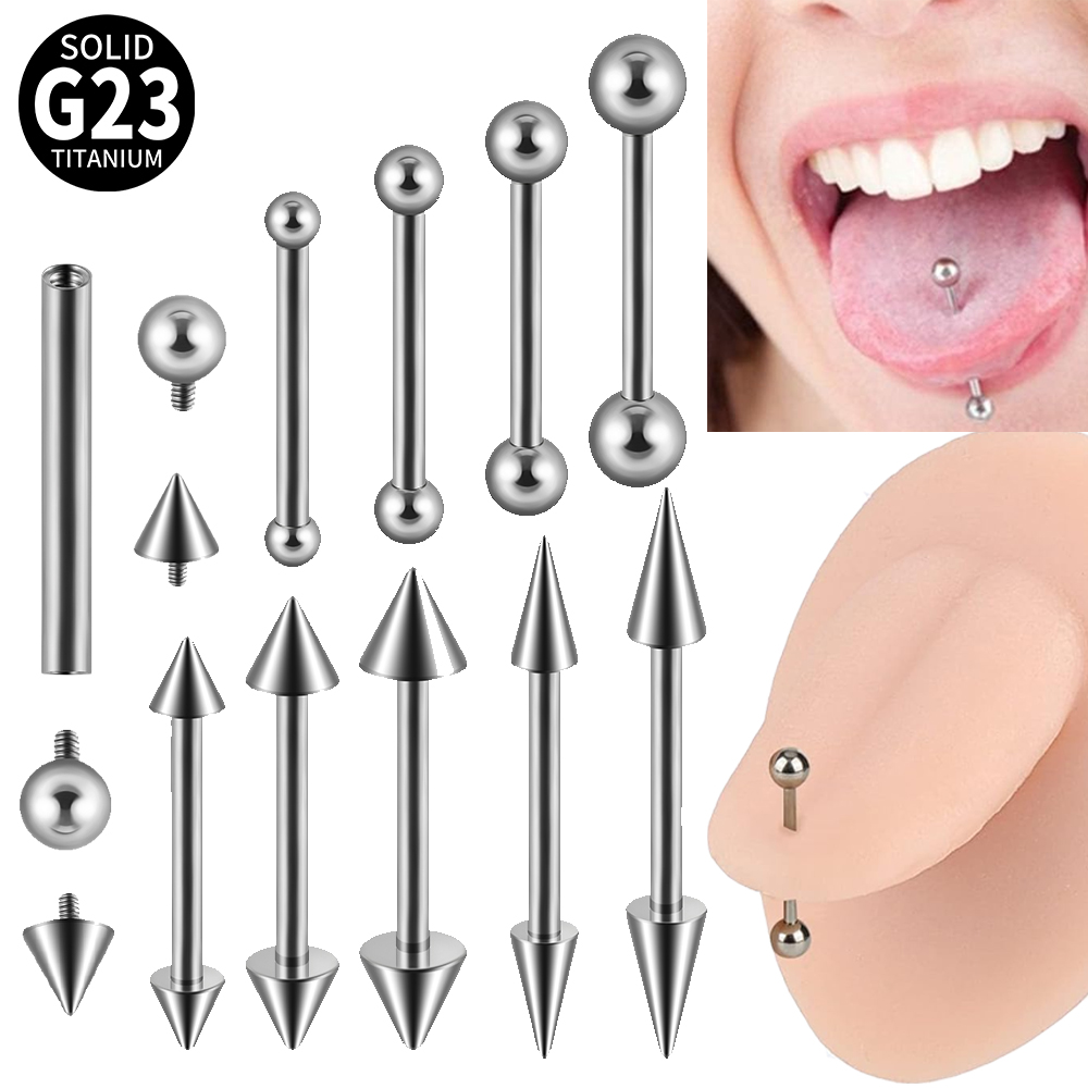 1PC G23 Titanium Long Industri - đánh giá và giá Industrial Barbell Long