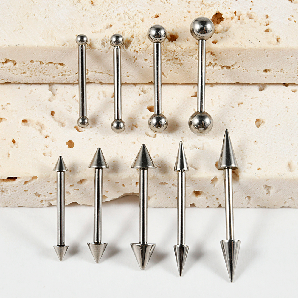 1PC G23 Titanium Long Industri - đánh giá và giá Industrial Barbell Long