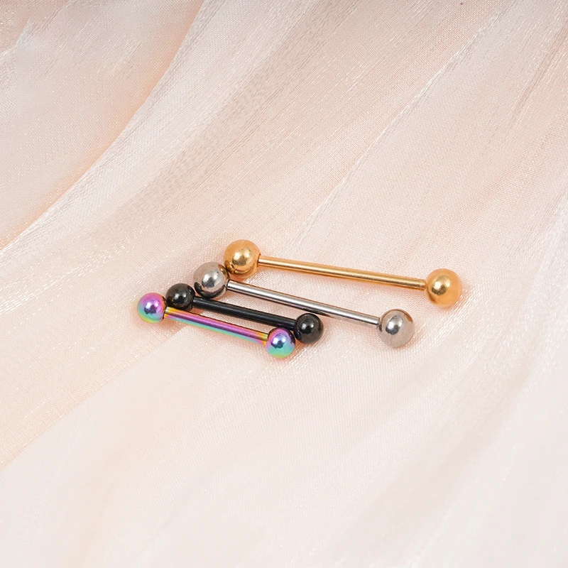10pcs Internal thread Piercing - đánh giá và giá Industrial Barbell Long