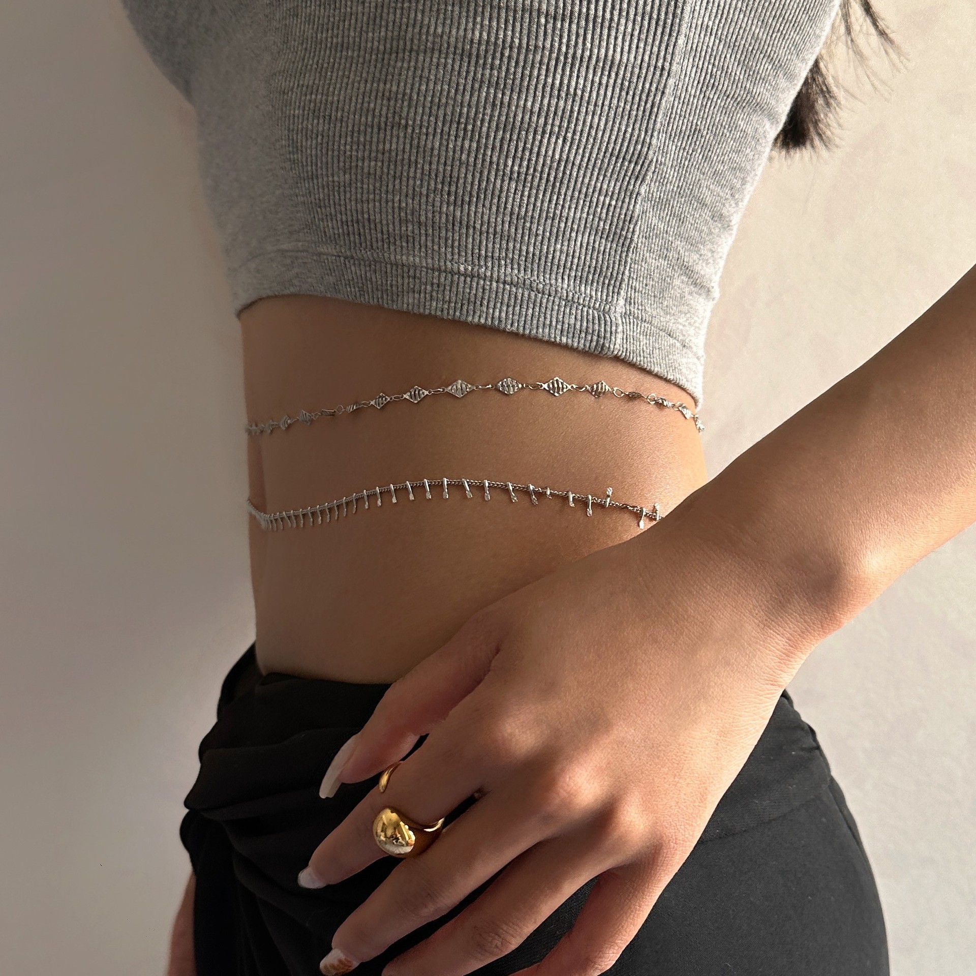 Punk Round Stainless Steel Wai - đánh giá và giá Body Jewelry Beach