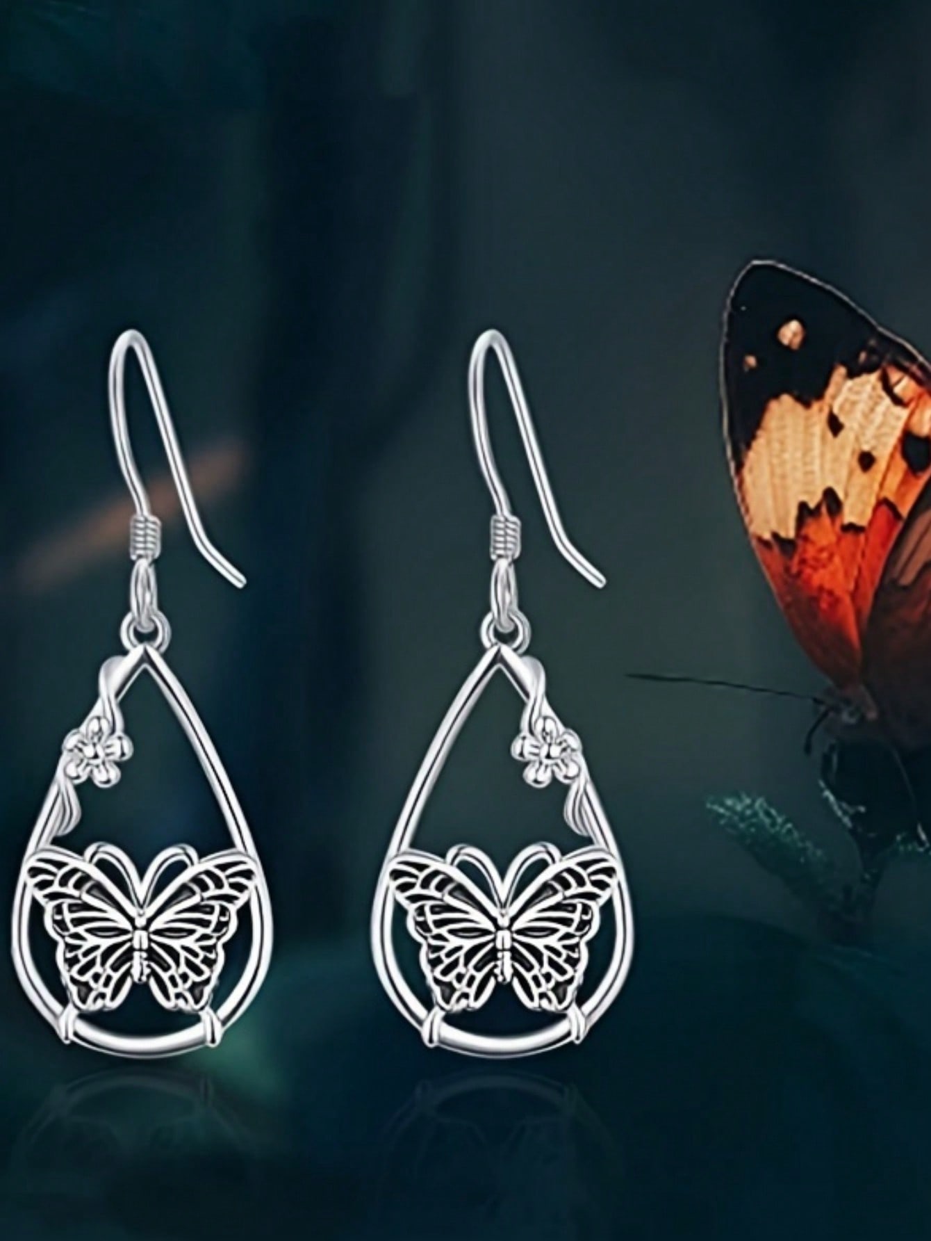 1pair Vintage Fashionable Wate - đánh giá và giá Body Jewelry And Earrings
