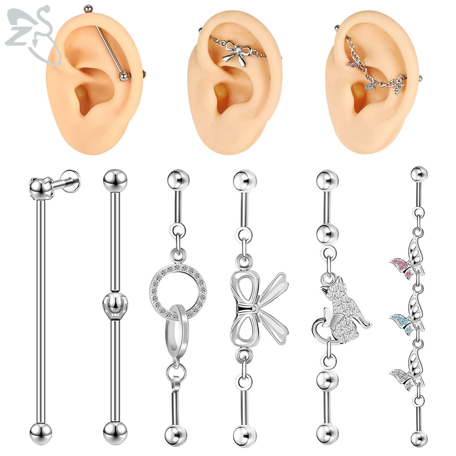 ZS 1 Piece Stainless Steel Lon - đánh giá và giá Industrial Barbell Long