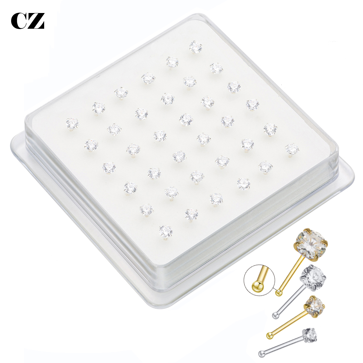 36Pcs/Pack 925 Sterling Silver - đánh giá và giá Body Jewelry Indian