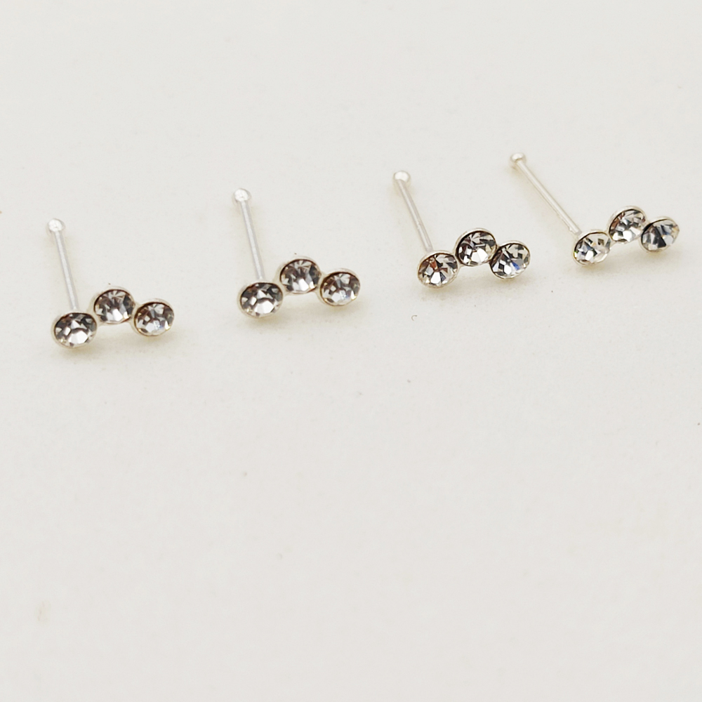 925 Sterling silver crystal no - đánh giá và giá Body Jewelry Indian