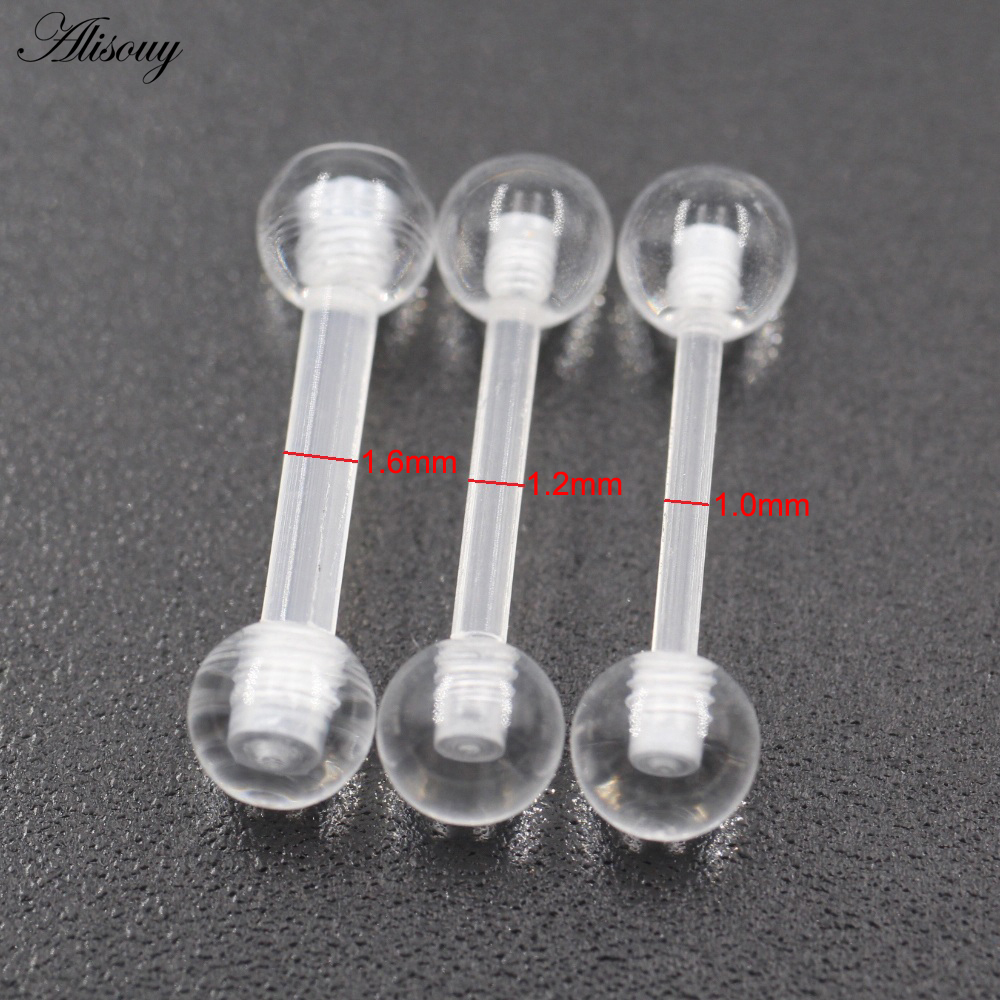 2PCS Transparent Acrylic UV Ba - đánh giá và giá Industrial Barbell Long