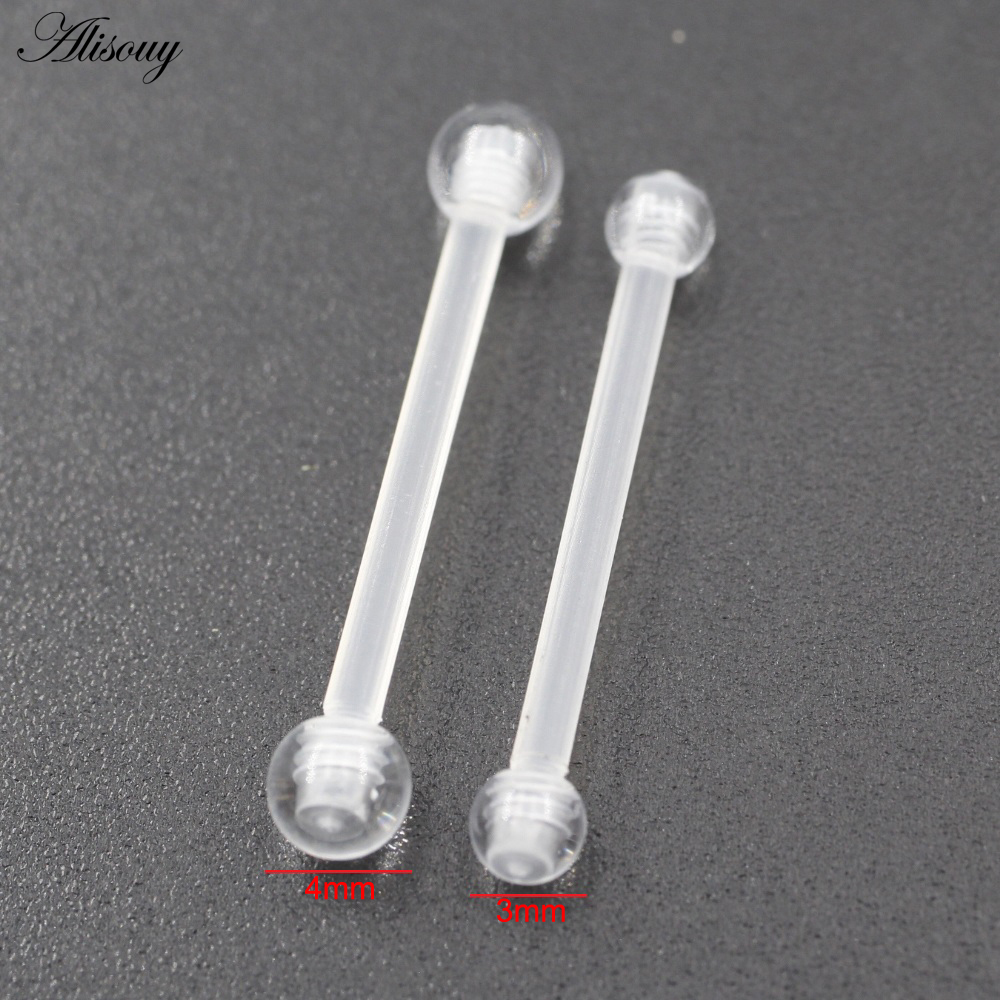 2PCS Transparent Acrylic UV Ba - đánh giá và giá Industrial Barbell Long