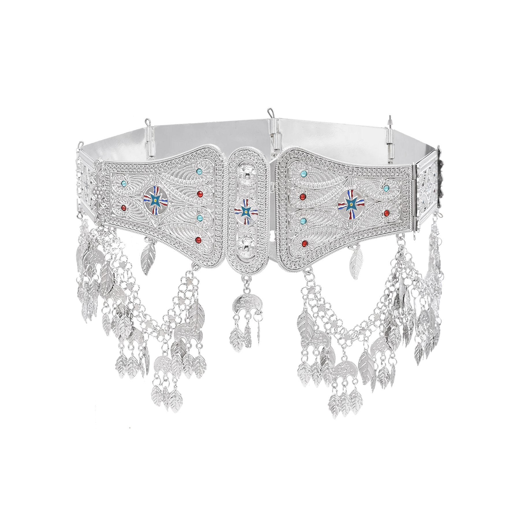 Silver Plated Moroccan Caftan  - đánh giá và giá Body Jewelry Indian
