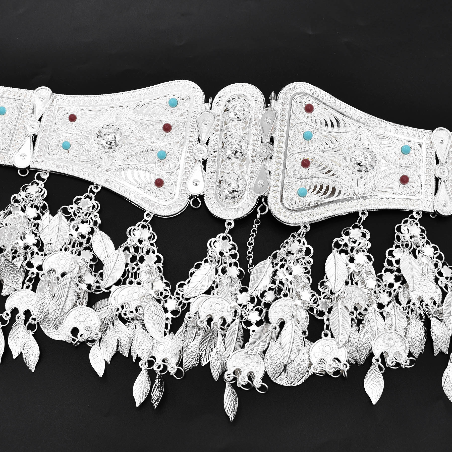 Silver Plated Moroccan Caftan  - đánh giá và giá Body Jewelry Indian