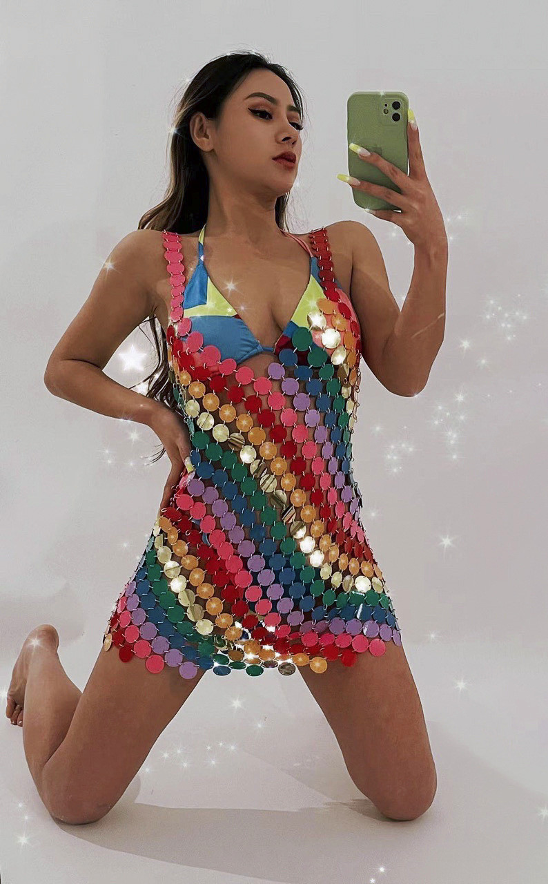 Sexy Backless Bling Mirror Col - đánh giá và giá Body Jewelry For Backless Dress