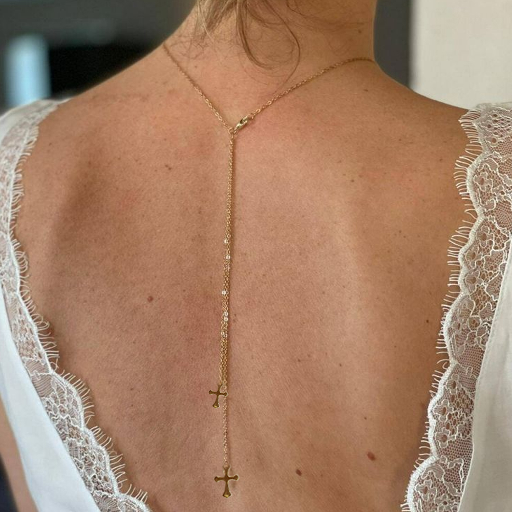 Elegant Crystal Bride Back Cha - đánh giá và giá Body Jewelry For Backless Dress